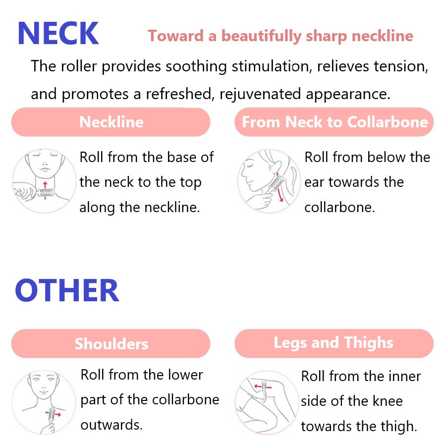 Metax Titanium Massage Roller (Patented by Phiten Japan)